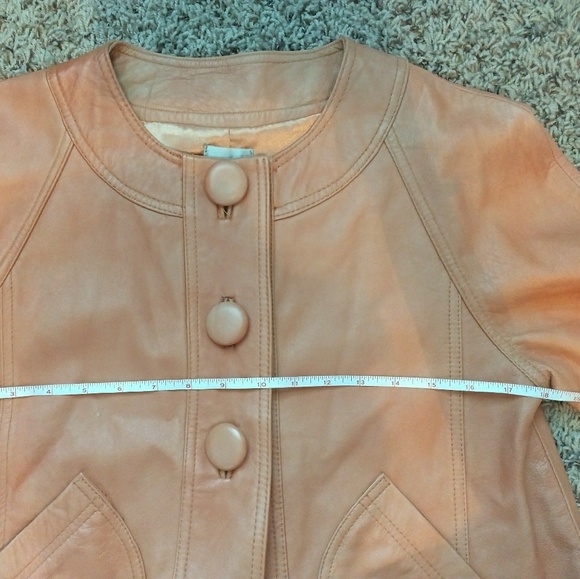 Chico's Leather Jacket - Picture 8 of 8